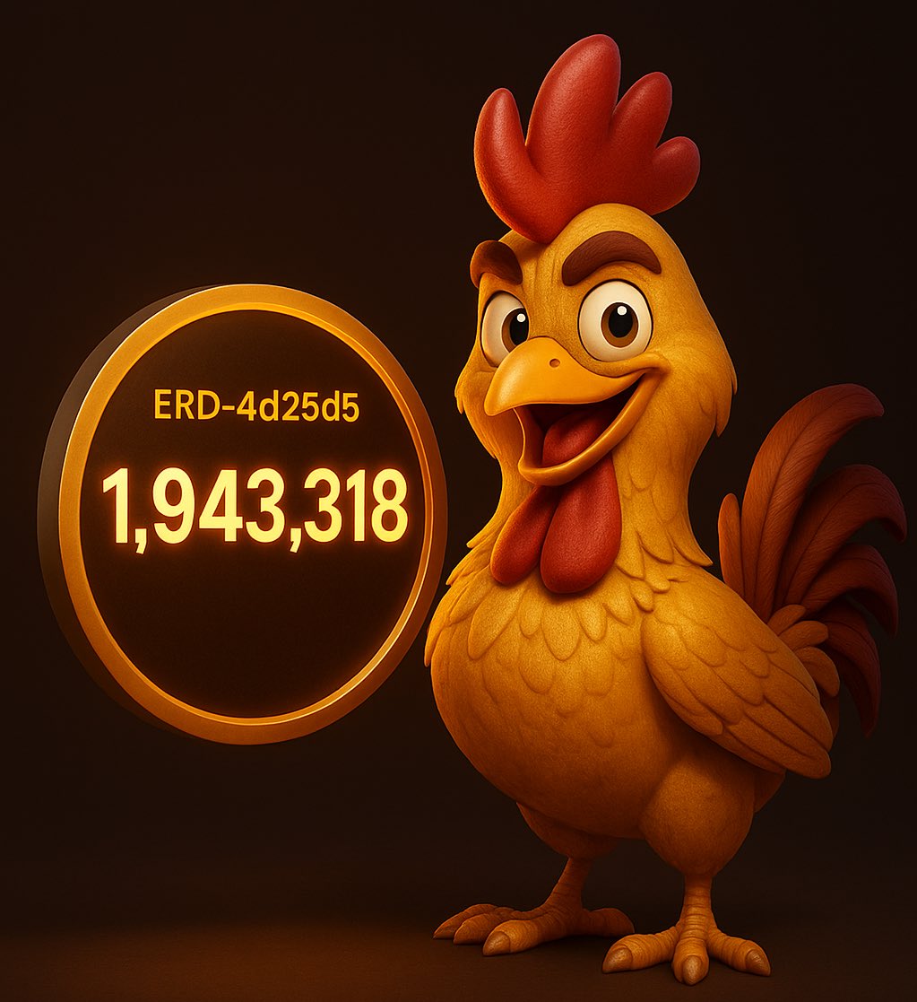 Only 1,943,318 ERD-4d25d5 exist.

No printing. No gimmicks. Just growth, rewards, and conviction.

Scarce by design. Valuable by proof. 💎