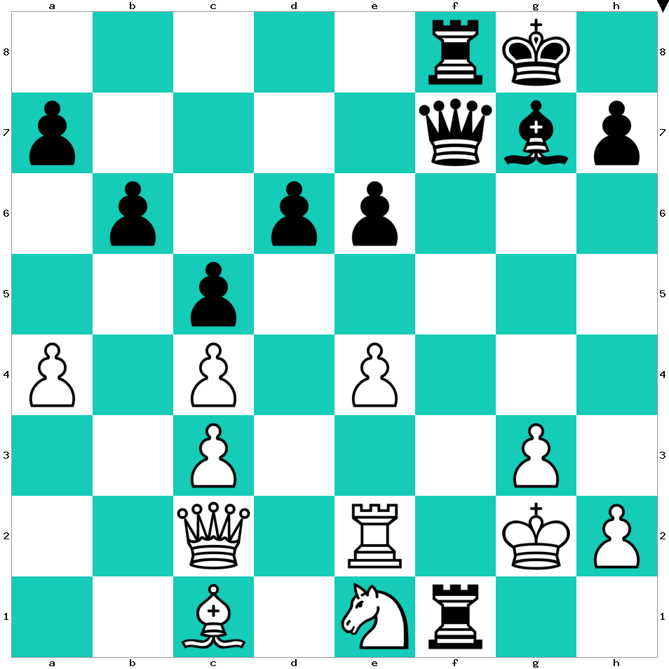 Chess_Strategy's tweet image. ❓ Test de niveau ★☆☆ sur Échecs & Stratégie. 𝐋𝐞𝐬 𝐍𝐨𝐢𝐫𝐬 𝐣𝐨𝐮𝐞𝐧𝐭 𝐞𝐭 𝐦𝐚𝐭𝐞𝐧𝐭 𝐞𝐧 𝟐 𝐜𝐨𝐮𝐩𝐬 ♟ Jan Van De Griendt vs Velimir Ivic, Budva, 2019 ❤️ LIKEZ en indiquant votre temps de résolution ⌚️
📕 32 raisons de se mettre aux échecs 👉…