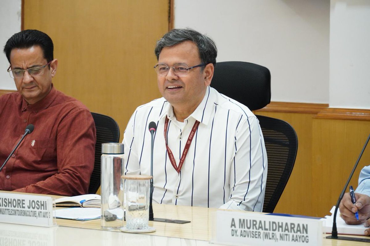 The Water and Land Resources Division, NITI Aayog, organised a Brainstorming Session on All-Weather Tap Water Supply in the Higher Reaches of the Himalayas and released a compendium  on the topic. 

The Session brought together insightful inputs from Himalayan states like Ladakh,
