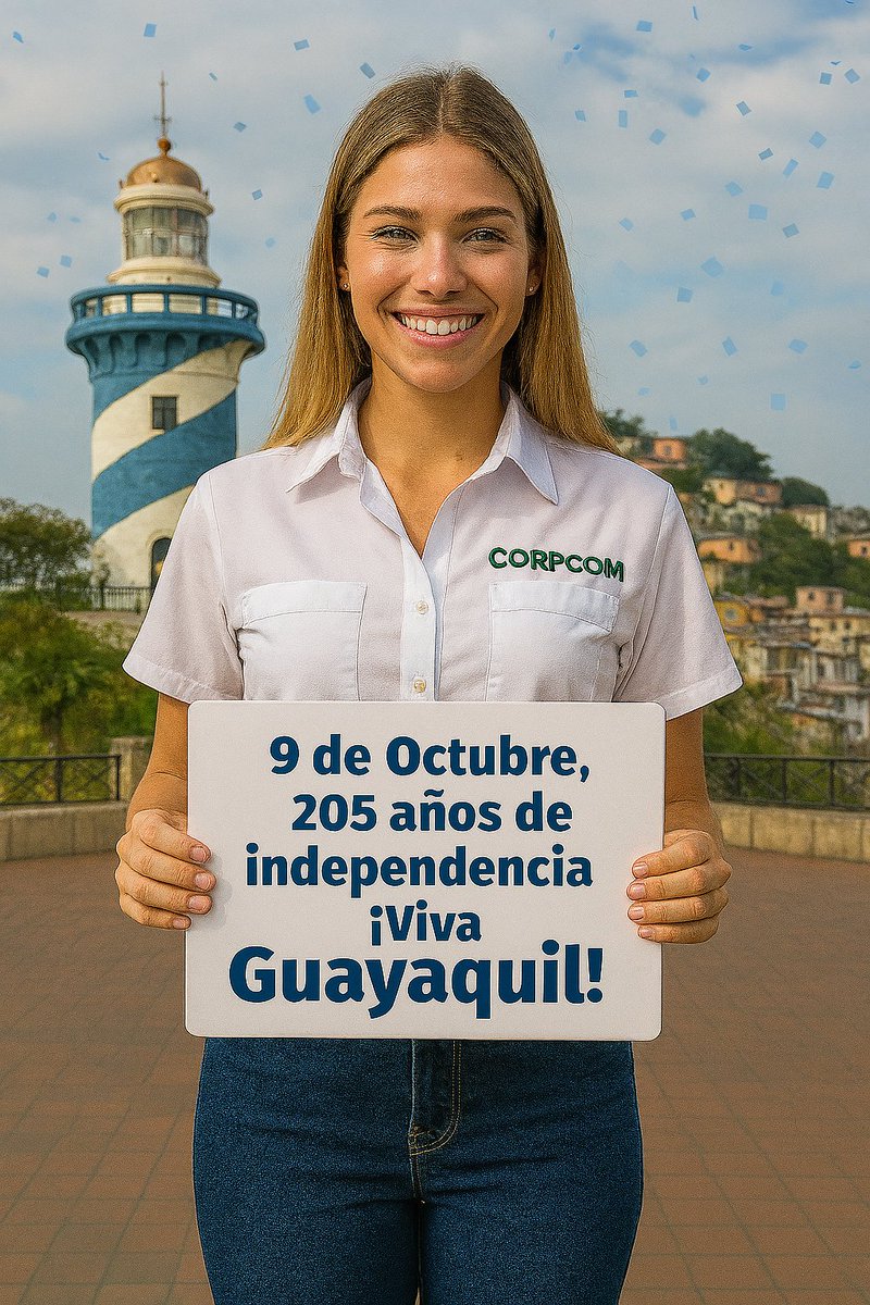La Corporación de Industriales Arroceros del Ecuador, sus directivos y socios, felicitan a Guayaquil, nuestra "Perla del Pacífico" por sus 205 años de independencia. ¡Viva Guayaquil!

#VivaGuayaquil #Guayaquil
