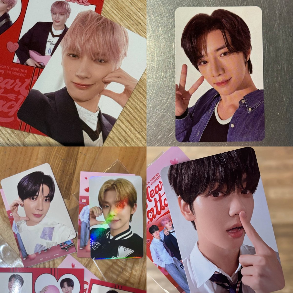TXT VR Concert Heart Attack Photocard Kr Ver. Round 1