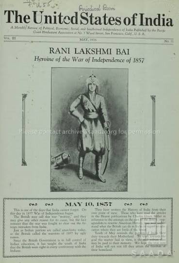 Congress hid it from Bharat but the world glorified her- Rani Laksmi Bai!

Front page news in USA newspaper in May 1926!