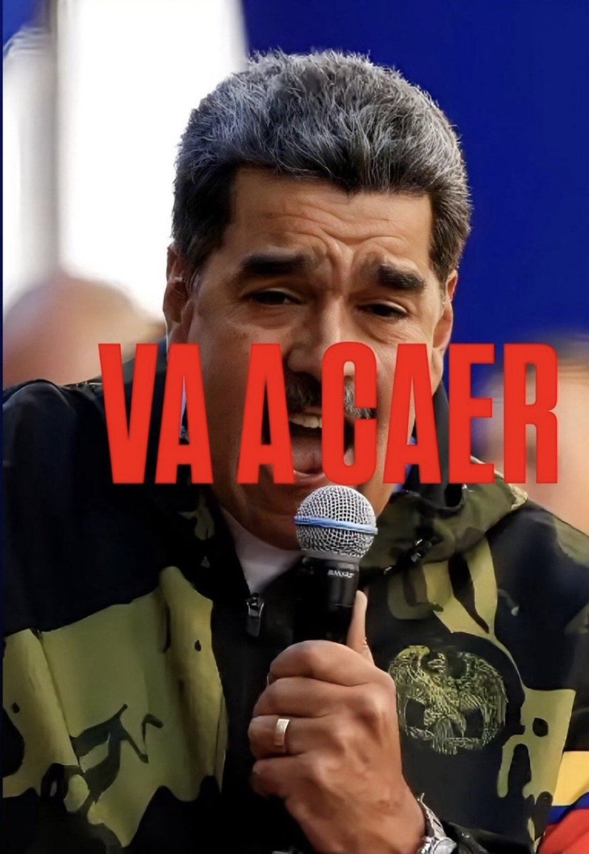 eduardomenoni's tweet photo. Usa el botón de ME GUSTA 👍 si también piensas que al tirano narcogenocida y terrorista de Venezuela, Nicolás Maduro le queda poco tiempo en el poder y va a caer muy pronto. 🇻🇪🇺🇸 https://t.co/AgfyDYnz9S