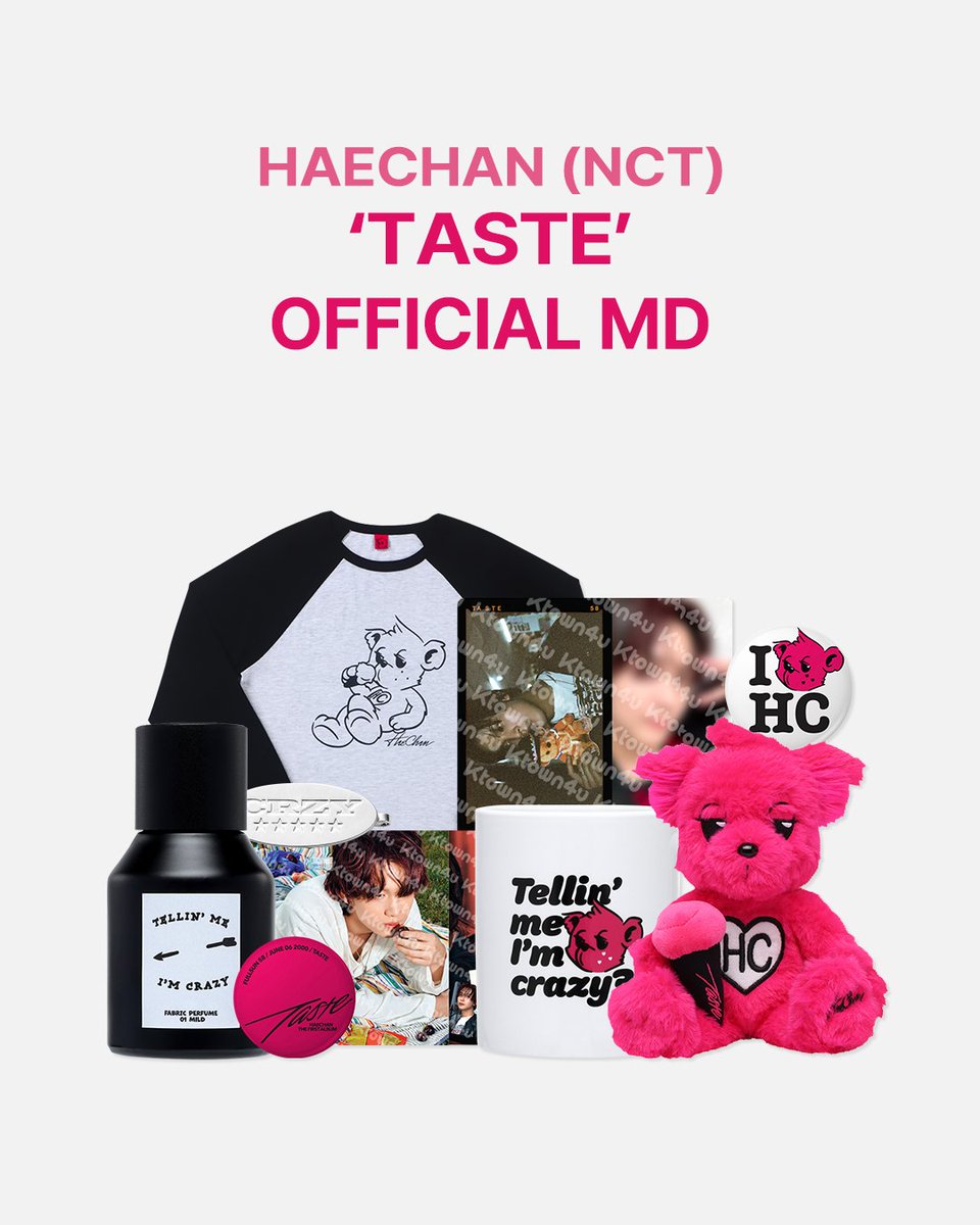 HAECHAN 1st ALBUM 'TASTE' OFFICIAL MD Now on SALE at Ktown4u