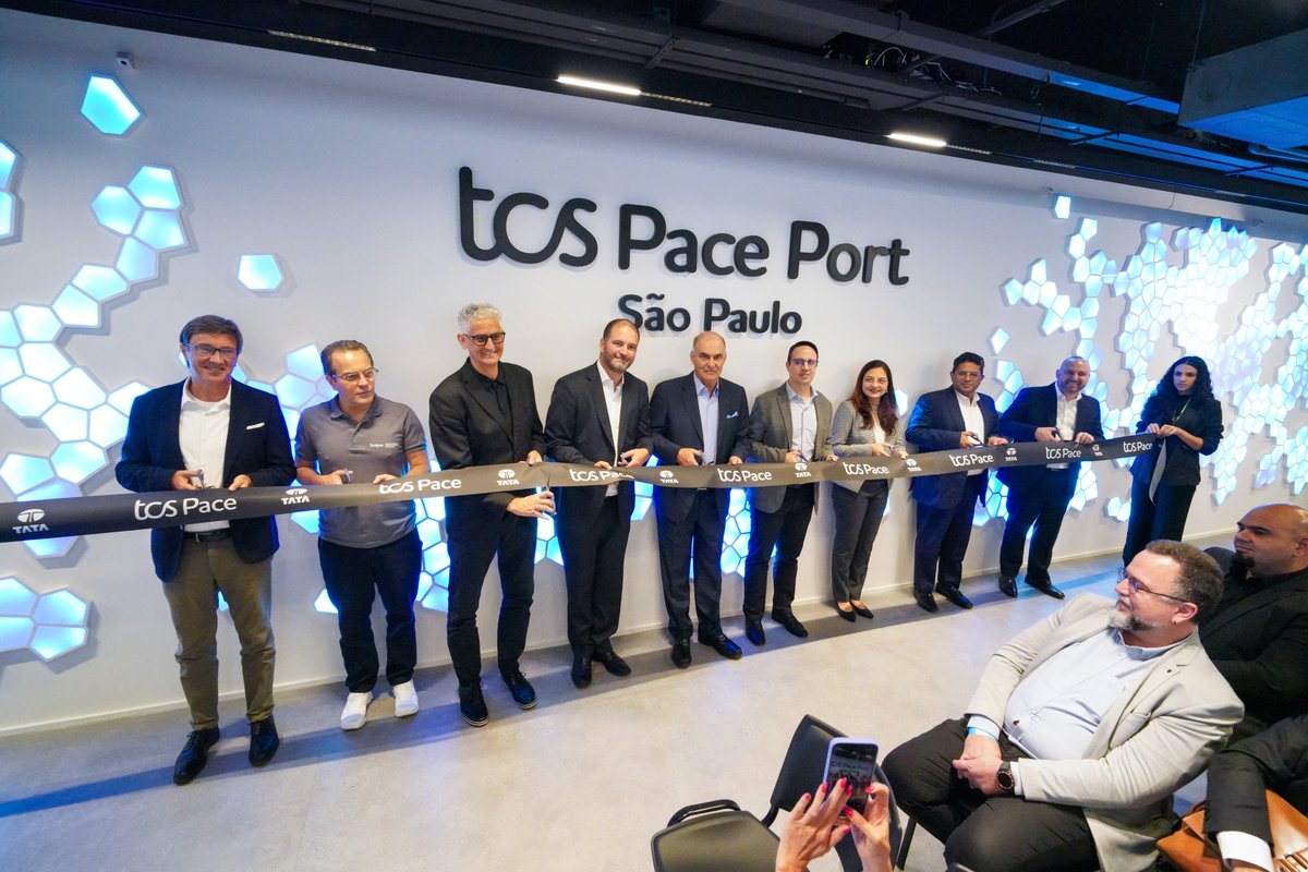 TCSResearch's tweet image. We’re excited to bring our innovation capabilities to the heart of Brazil. Take a look at some highlights from the grand launch of TCS Pace Port™ São Paulo.
This AI-powered research and innovation centre located at @Insper, and headed by Ashok Maharaj, will provide customers and…