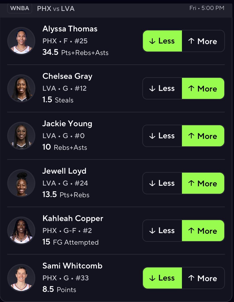 SportsGuy562's tweet photo. Early WNBA reads.
These are the 10 props I like from this game tomorrow.
Mix & Match for best results. (Went 7 for 8 on props last game.)
**** NO LINKS SORRY ****
Best Of Luck If Tailing 🍀
#GamblingTwitter #WNBA #SportsGuy https://t.co/GtGizzEVJg