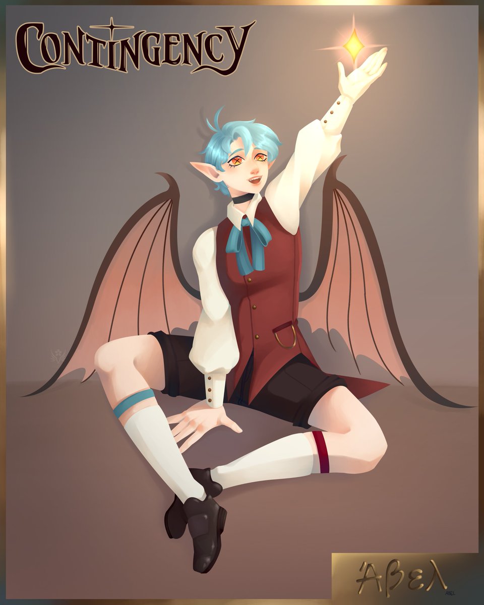 sy_sky_art's tweet image. &quot;Abel&quot;

Original Character by @sp_ace_bar !
#contingency #fanart