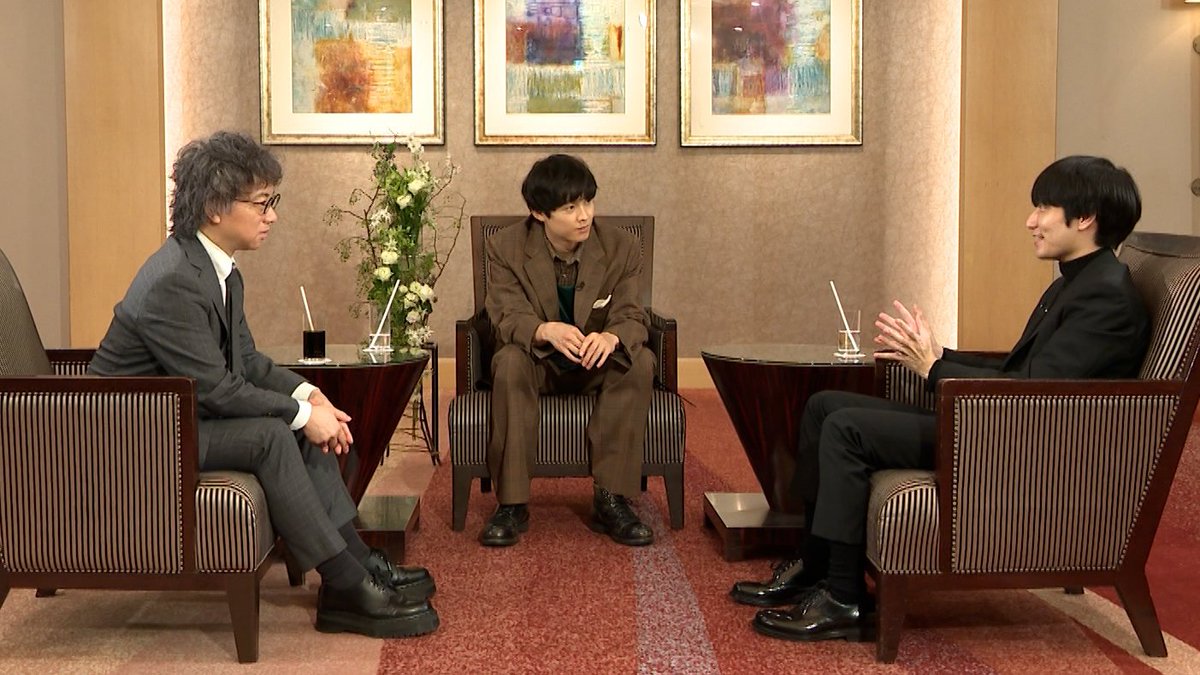 mezamashimedia's tweet image. 『ボクらの時代』
松村北斗さん×新海誠さん×奥山由之さん
松村さん
「ここからは、理由なしに誘ってもいいですか?」
「本当に、僕で良かったんでしょうか」
新海さん&奥山さんが称賛する“謙虚”さ
10月12日(日)7時~
▶️mezamashi.media/articles/-/206…