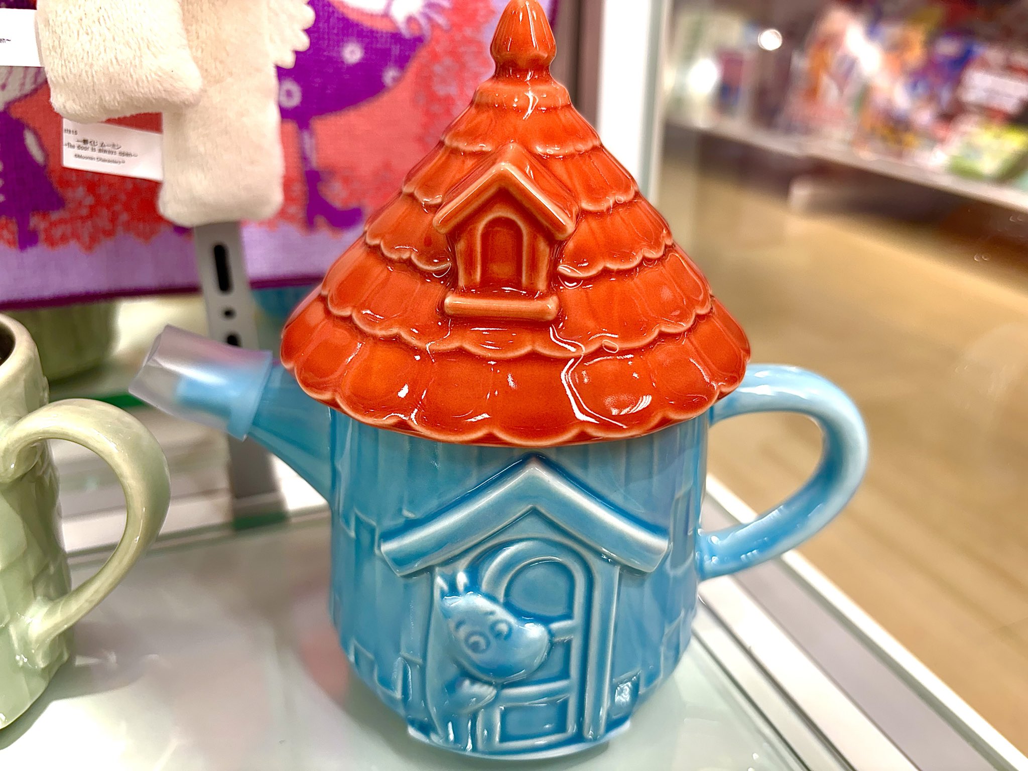 ムーミン 一番くじ B賞ムーミンやしきティーポット C賞80th記念