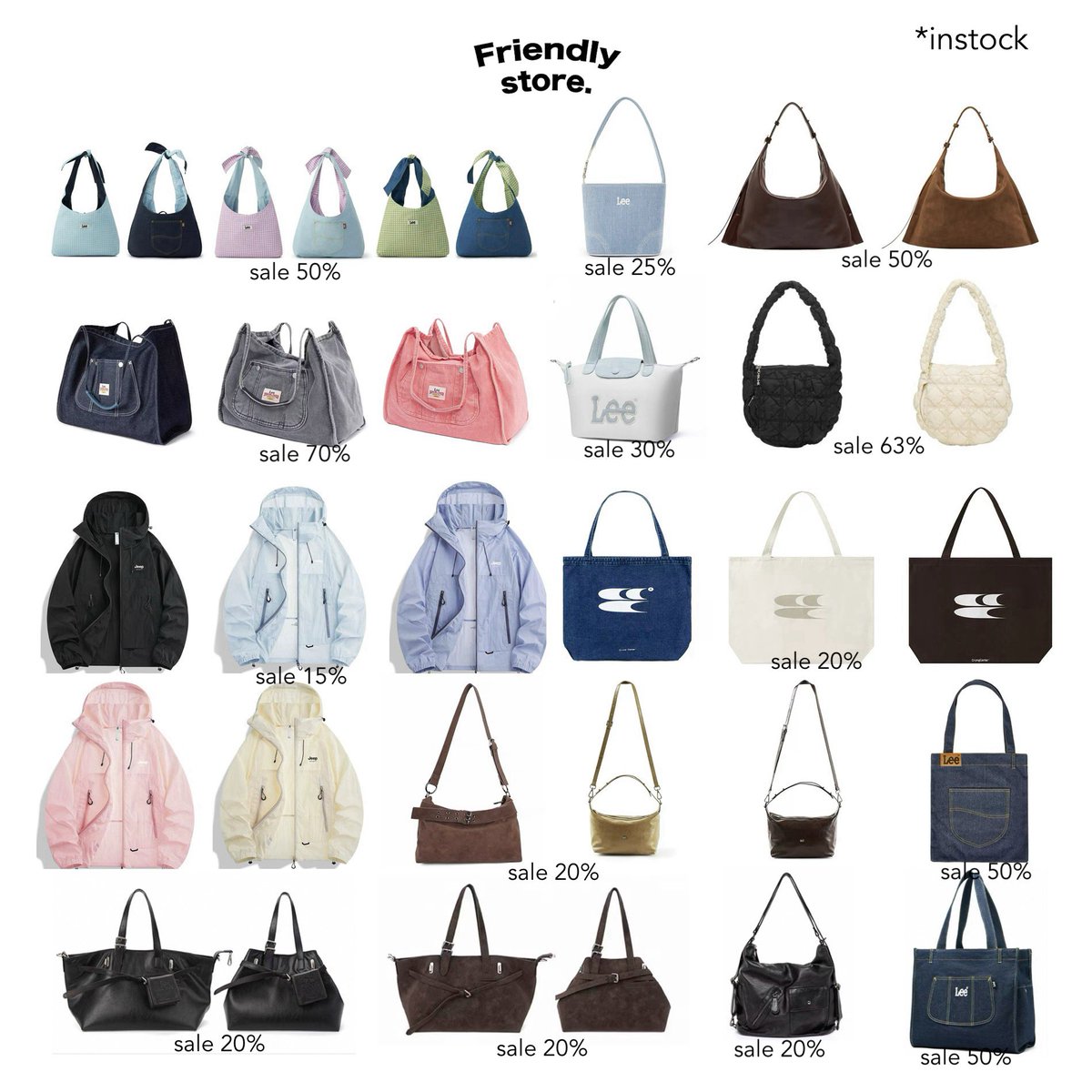 friendlyxstore's tweet photo. 🛒10.10 สินค้าพร้อมส่ง! รอบโปรจากแบรนด์ทุกชิ้น ราคาดีมาก (ของมีจำกัด) ส่วนใหญ่กดสั่งทาง shopee ได้เลยนะคะ *บางรายการดูเพิ่มเติมในเธรดน้า 

shopee ร้าน อย่าลืมใช้โค้ดลด+ส่งฟรีนะคับ
https://t.co/CquQab6J8d https://t.co/IaVmxWnQ4t