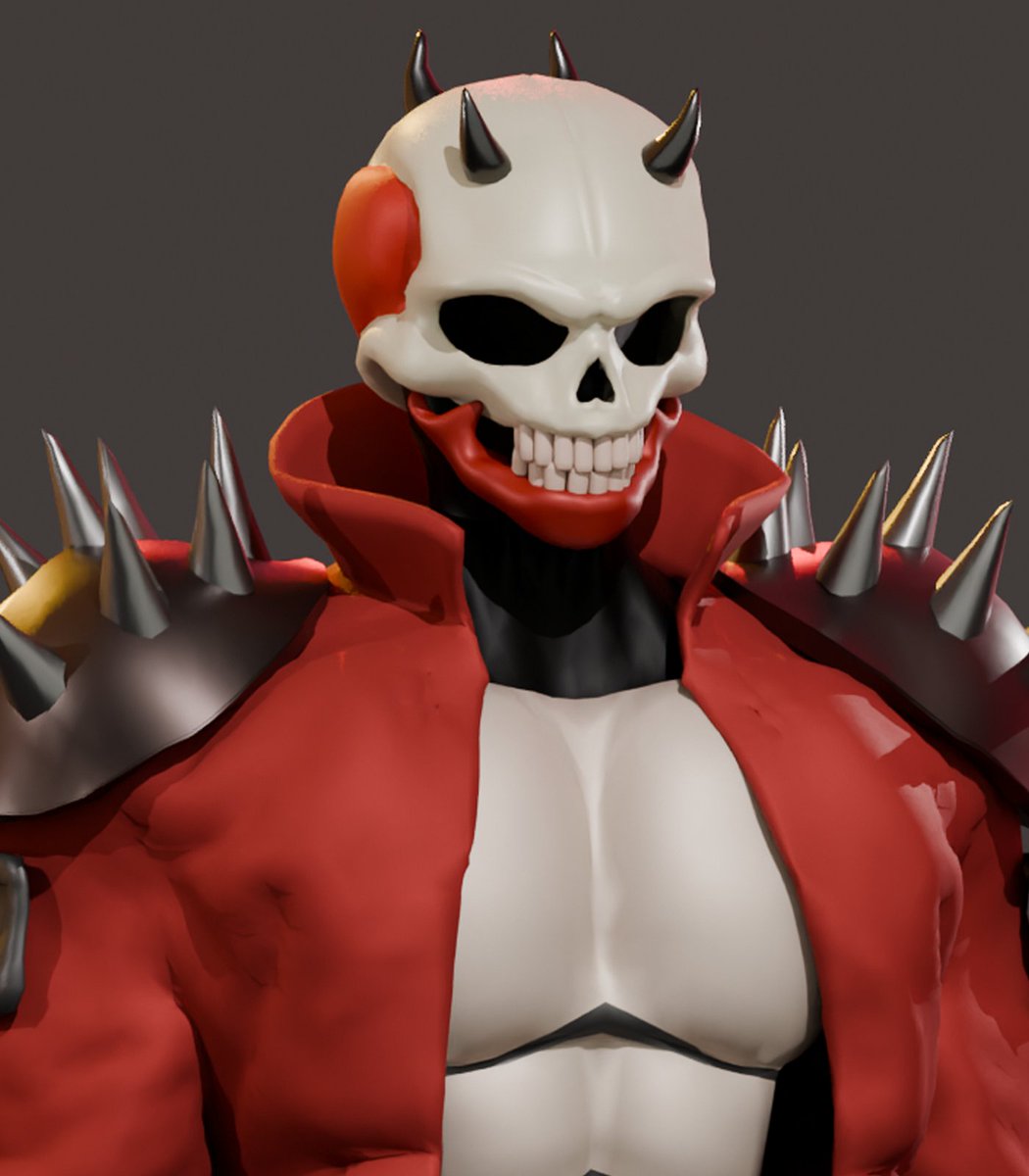 PaimaModels's tweet image. Casi termino el modelo de Dedsecks para una próxima prueba de videojuego estilo Max Payne, ambientada en un único nivel. Mañana le agregaré las texturas finales y el rigging 💀❤️@nostrafort
#wip #blender3d #nostrafort #doomverso #doomverse