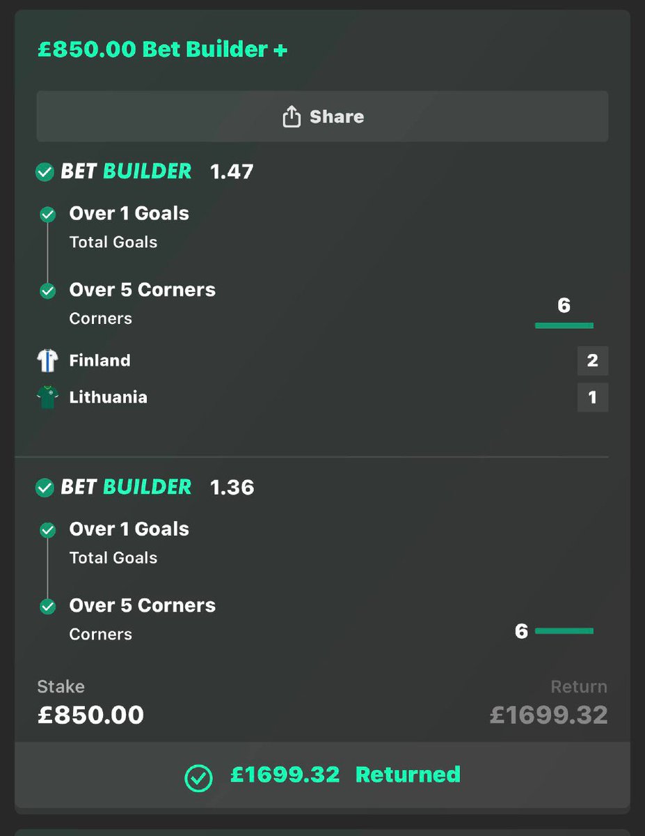 EASY PEASY 💎 WE WON BIG 💥💰
The winning streak continues! ⚽🔥
t.me/+pnZUtLN1HHwwN…
t.me/+pnZUtLN1HHwwN…