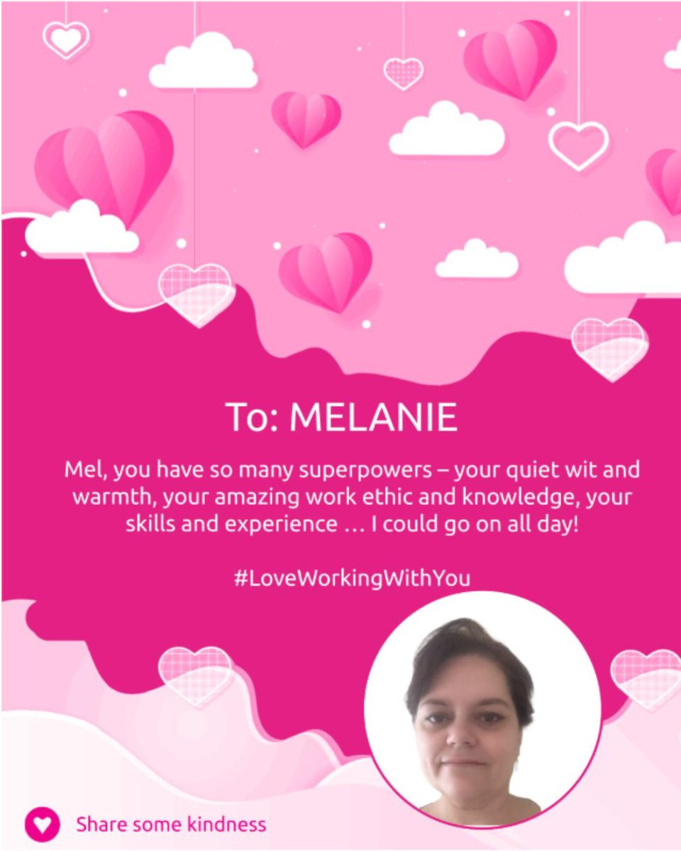 FlowComms's tweet image. Big love to Melanie, whose warmth and wit make her such a great colleague. 💖
Keep shining, Flowstar! 🌟
#KindnessAtFlow #FlowCommunications