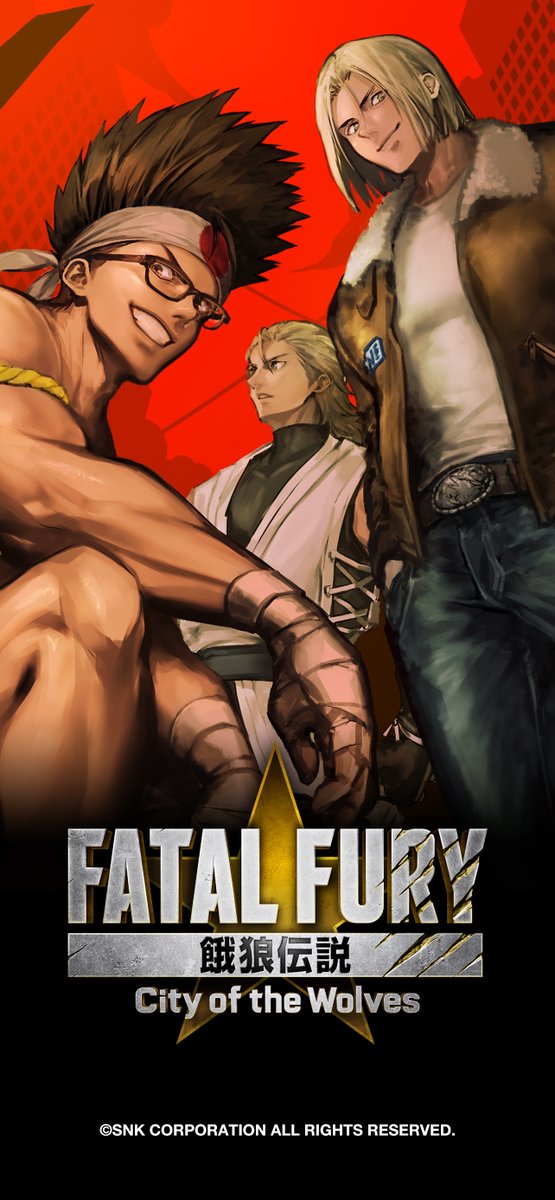 📱Joe Higashi Release Commemorative Wallpaper!
The brand-new illustration by SNK illustrator Shion is now available as a smartphone wallpaper‼️💫

Enjoy the art anywhere, anytime!🥰

#FatalFury #CotW_Joe