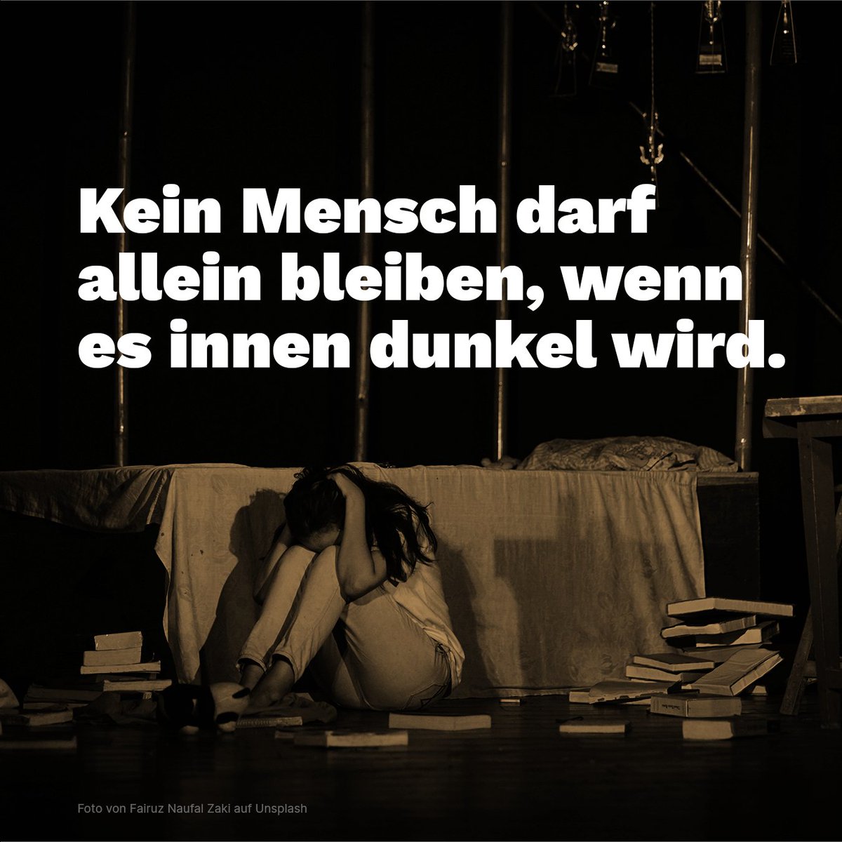 Man sieht sie nicht. Doch sie ist da – die Erschöpfung, die Angst, die Leere.
Am 10. Oktober ist der Tag der seelischen Gesundheit.
Millionen leiden – und warten monatelang auf Hilfe.
Psychische Gesundheit gehört in die Mitte – nicht an den Rand.
#MentalHealth #DieLinke