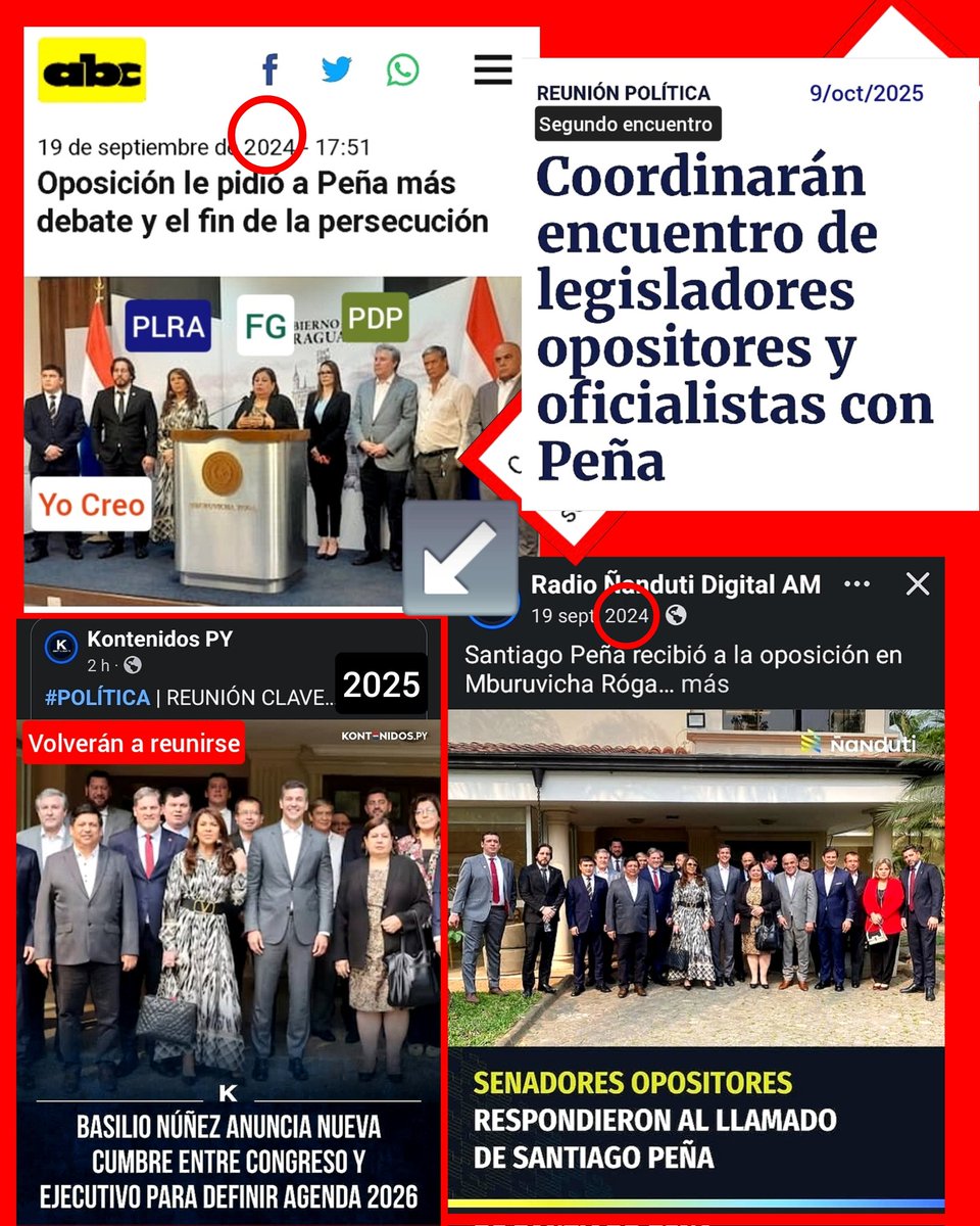 MIENTRAS PAYO VA A JUICIO NUEVAMENTE... Senadores "opositores" que reconocen al fraudulento "Presidente" Peña volverán a  #Sobre_Roga