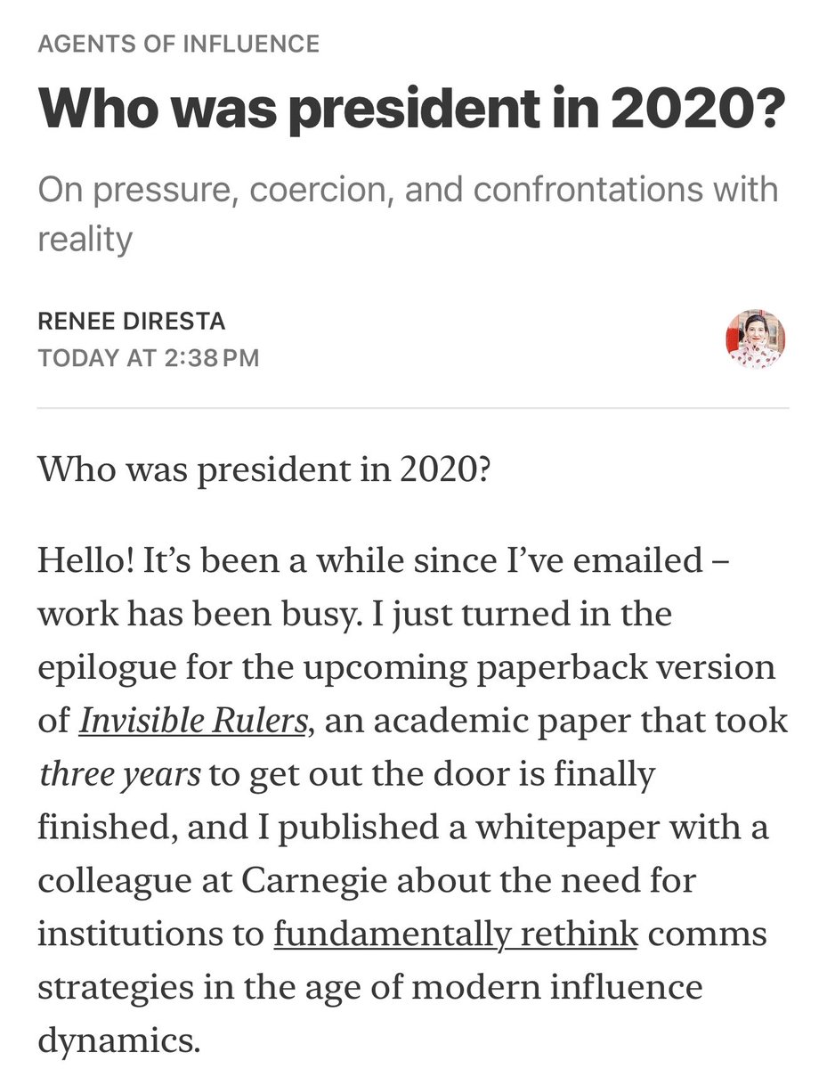 RichardHanania's tweet photo. Must read if you are a person with a lot of exposure to right wing sources of news and buy into any of the false narratives around speech restrictions. I think unquestionably there was private censorship, I was in fact a victim of it. But practically no evidence has emerged that government was involved to any significant degree, despite Republicans desperately looking. And certainly not at the level that the current administration attacks free speech. There’s no equivalency when it comes to violations of the First Amendment.