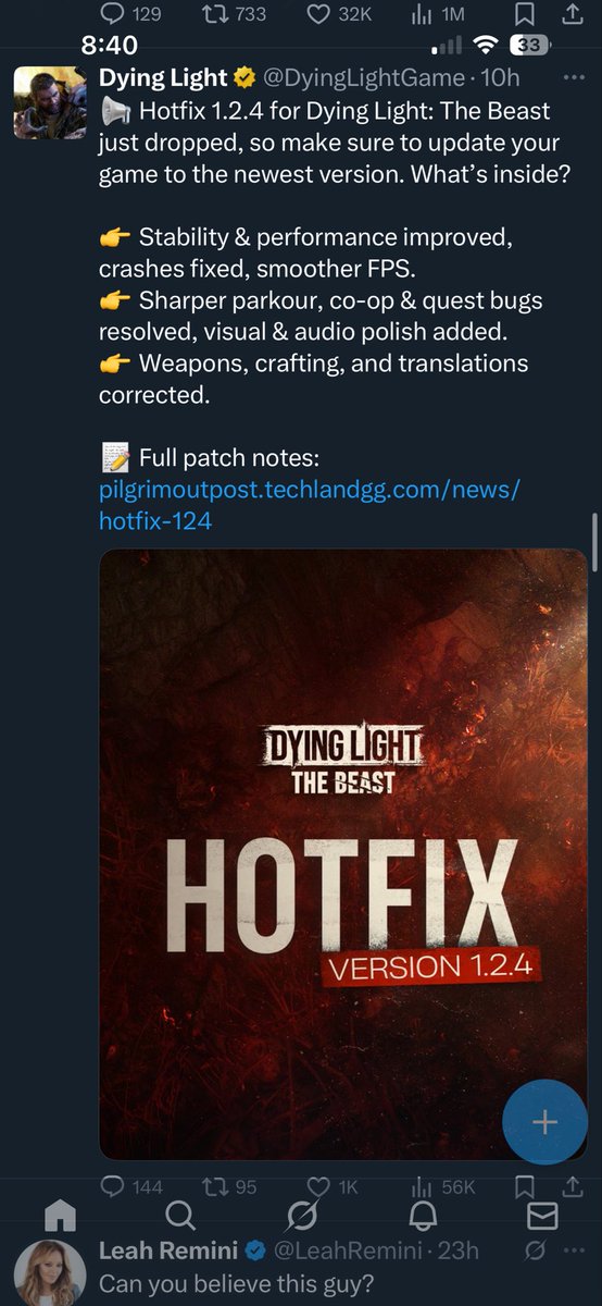 DiGiovan's tweet photo. @Borderlands @GearboxOfficial Gear adjustments < Stability improvements https://t.co/fS67KmKQ3m