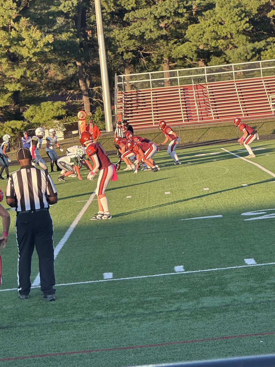 CoachGwheeler's tweet photo. William Byrd JV (5-0) beat Northside 40-8. Good Game Carson Wheeler #50 #startsupfront🦍🦍🏈🏈💪💪🐾🐾 https://t.co/qXV0mPbma1