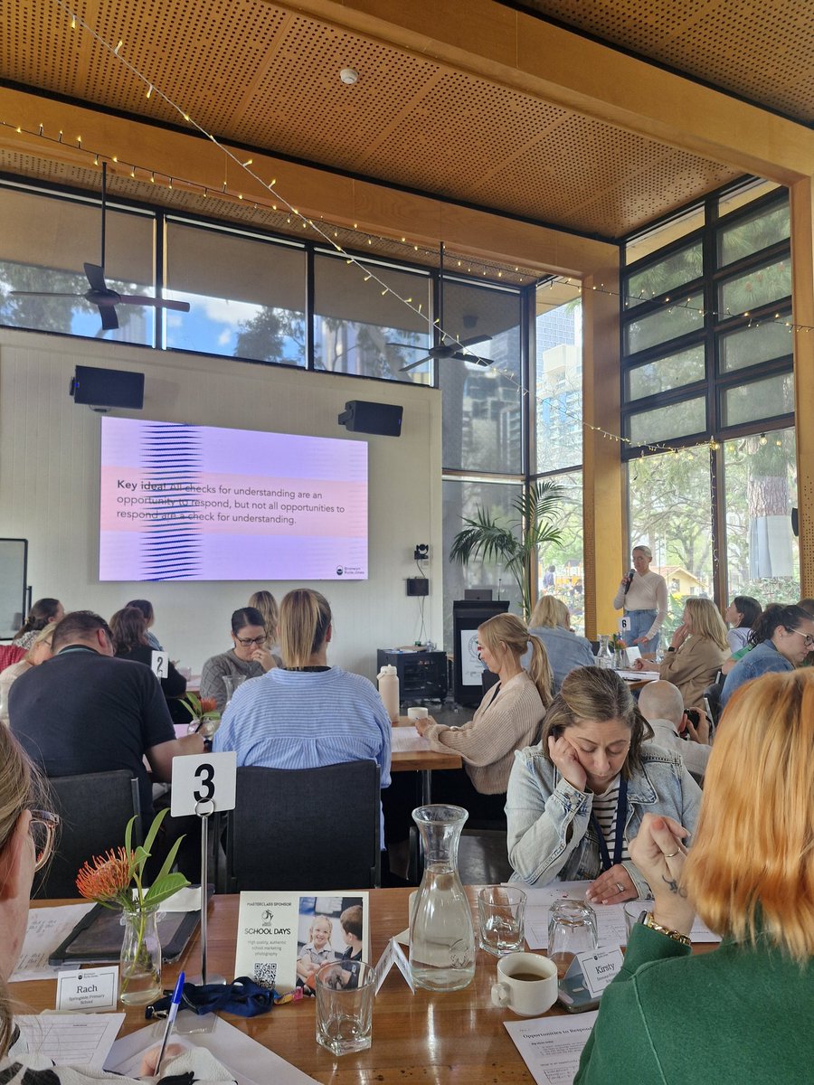 Next Steps in Responsive Teaching with <a href="/BronRyrieJones/">Bron Ryrie Jones</a>
" All checks for understanding are an opportunity to respond, but not all opportunities to respond are a check for understanding." #ResponsiveTeaching25