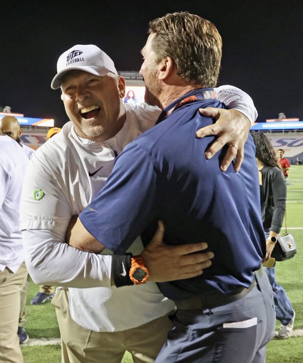 A happy what would have been 63rd birthday to former UTEP head coach Dana Dimel. A good man we lost in December. I know he is looking after Luke up there, and I know from time to time, he needs a little looking after himself! So take care of him, Luke.
