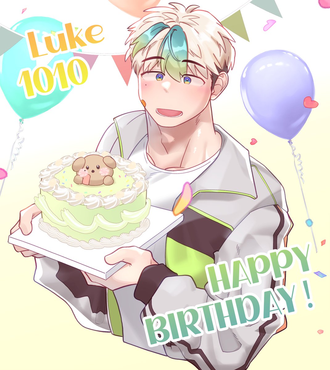 10월 10일,
오늘은 루크의 생일입니다🎉

멋진 축전을 그려주신
퍼밀 님(<a href="/Permil_fp114/">🌅ℙ𝔼ℝ𝕄𝕀𝕃🌅아크리 아이나우 출시!</a>)께 감사드립니다.

루크와 함께 모두 행복한 하루 보내세요🎆