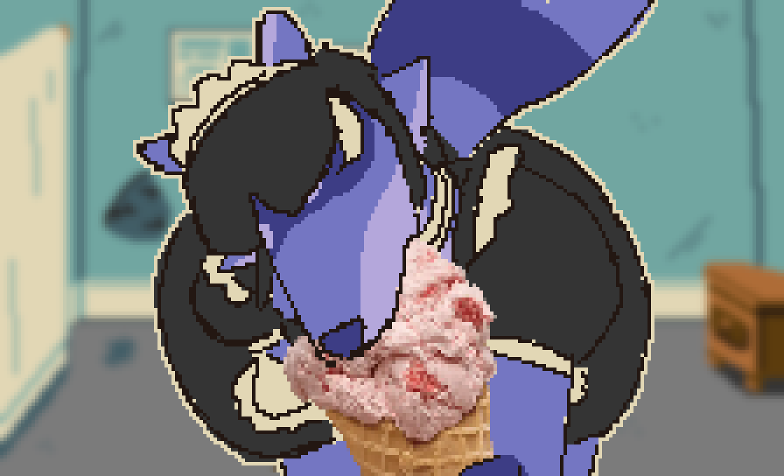 Guess Maid doesn't like strawberry #dimonWitch