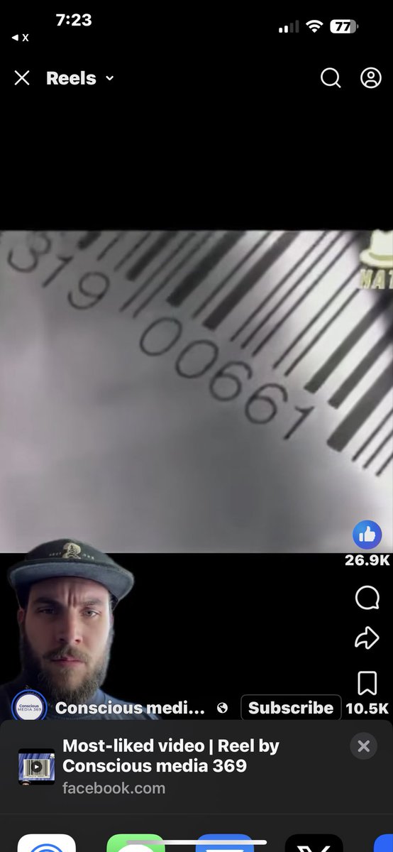 kacochran's tweet image. Worth your time if you have a page
I had no idea😳
Bar codes designed around
666
facebook.com/share/r/1CRX3U…