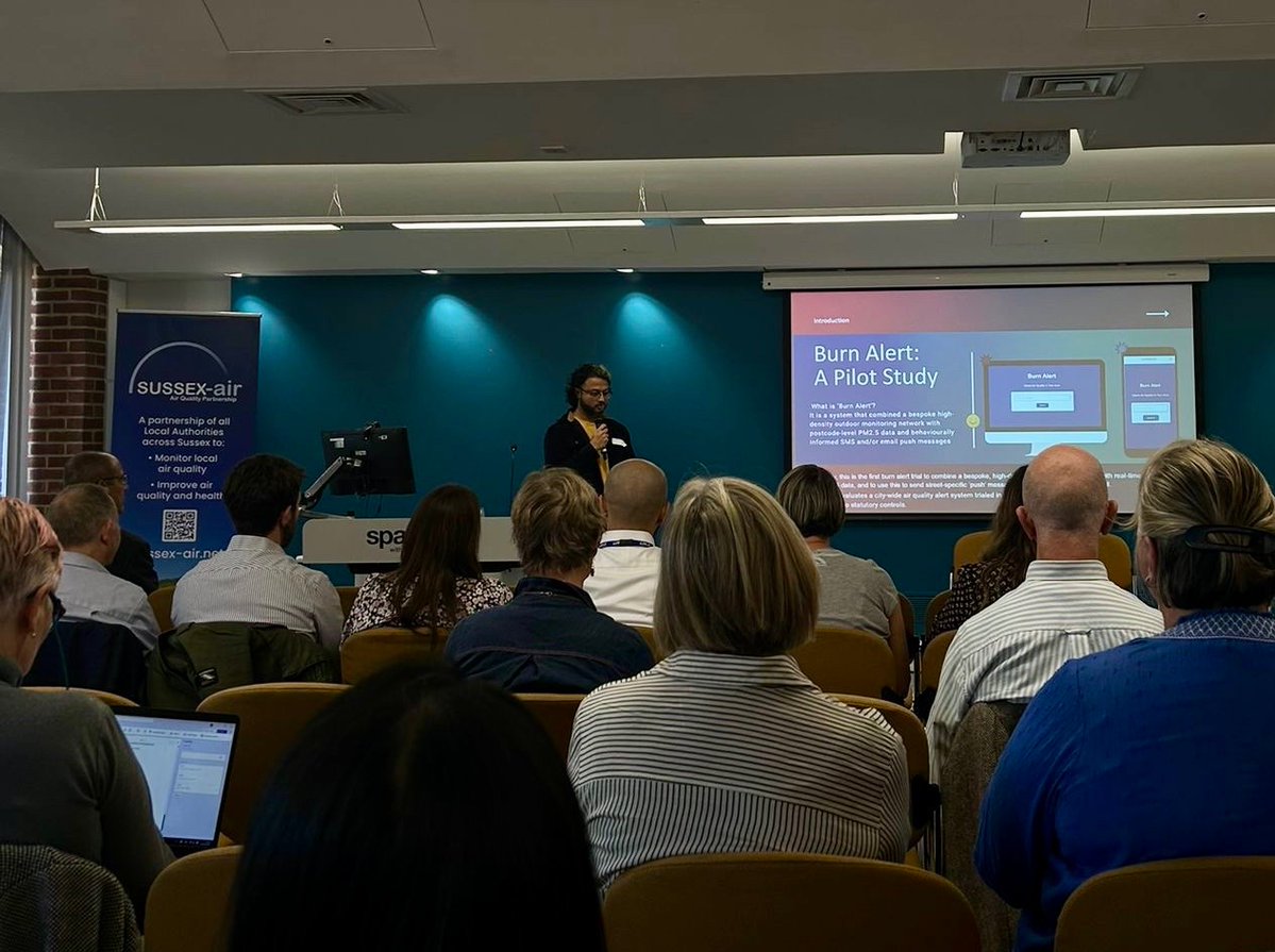 rcrohit7's tweet image. Had a fantastic day speaking at the Sussex Air Quality Conference on the regs and impact of domestic fuel burning indoors at @SussexUni
! So many amazing, talented speakers covering diverse topics. Truly inspiring!  #AirQuality