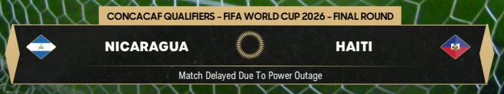 Because Concacaf tweet media