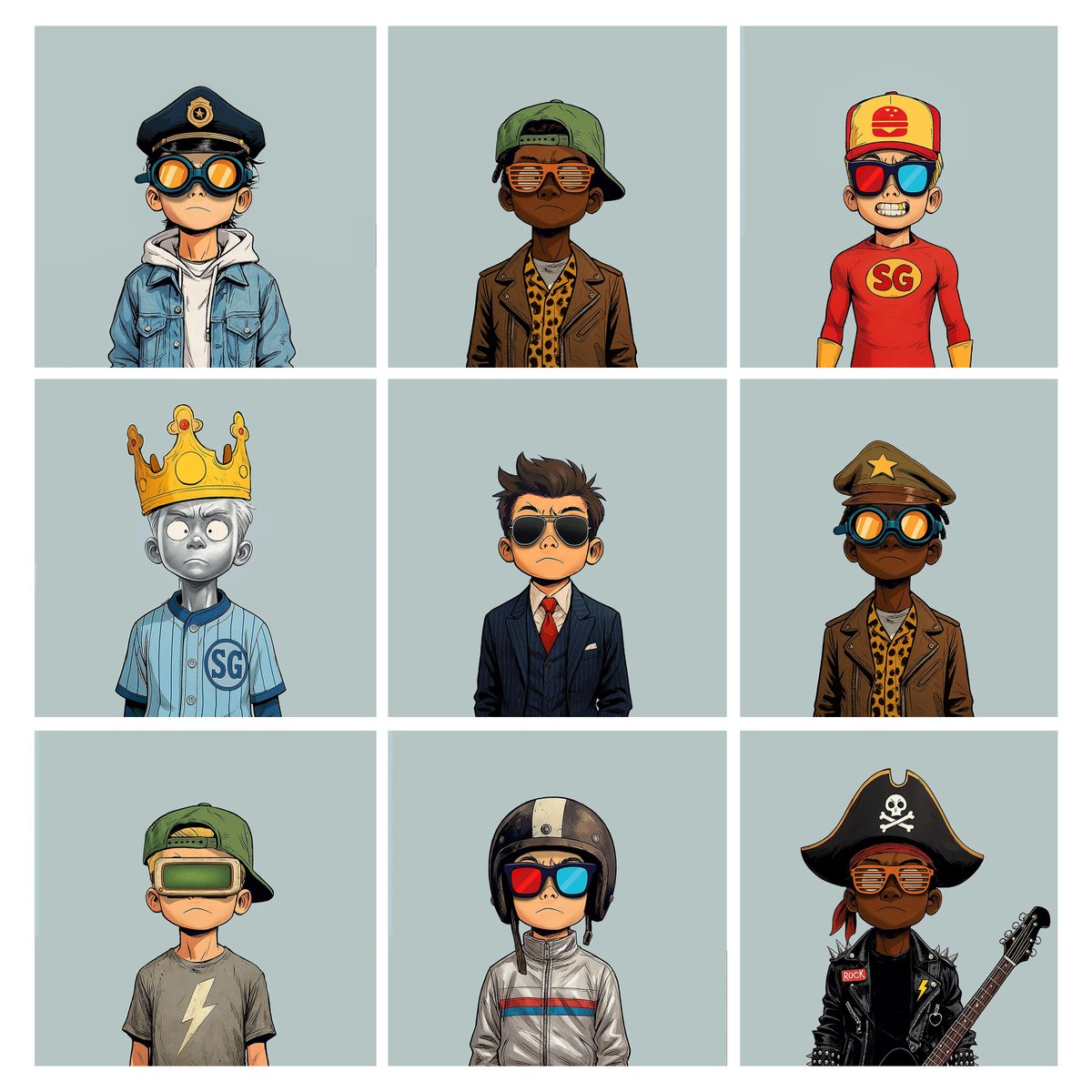 SlabGuys's tweet image. Small trait preview... you&apos;re early! @SlabGuys