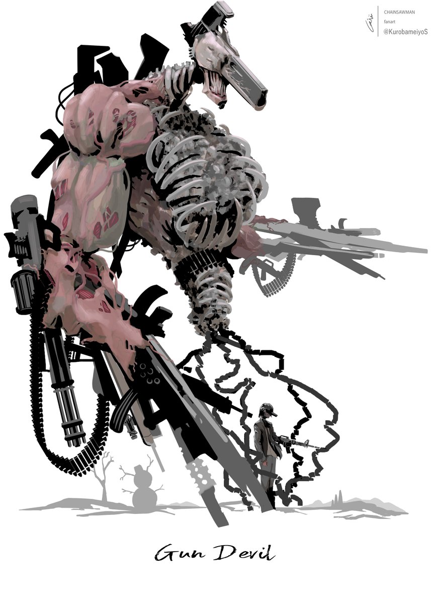KurobameiyoS's tweet image. chainsawman | fanart by KUROBA

★悪★魔★

#csm #chainsawmanfanart