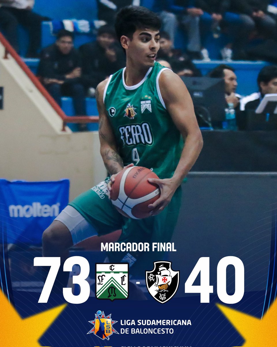 ferrocarriloest's tweet photo. #Basquet 🏀 Ganooó #Ferro!!! Por el 1º Partido del Grupo B de la @LSbaloncesto venció en Sucre 🇧🇴 73-40 a #VascoDaGama 🇧🇷!
@emi_lezcano1 19 pts y 5 reb!
Oé con 1G y 0P!
Próximo partido (2°): Mañ. 19.10 hs. vs. #Motilones 🇨🇴
#VamosVerde! 💚🚂
#JuegaFerro
📸: @LSbaloncesto https://t.co/OfAfTvGWPG
