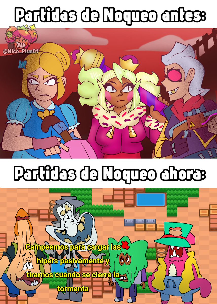Como fan de noqueo me duele ver en lo que se llego a convertir actualmente el modo 😿