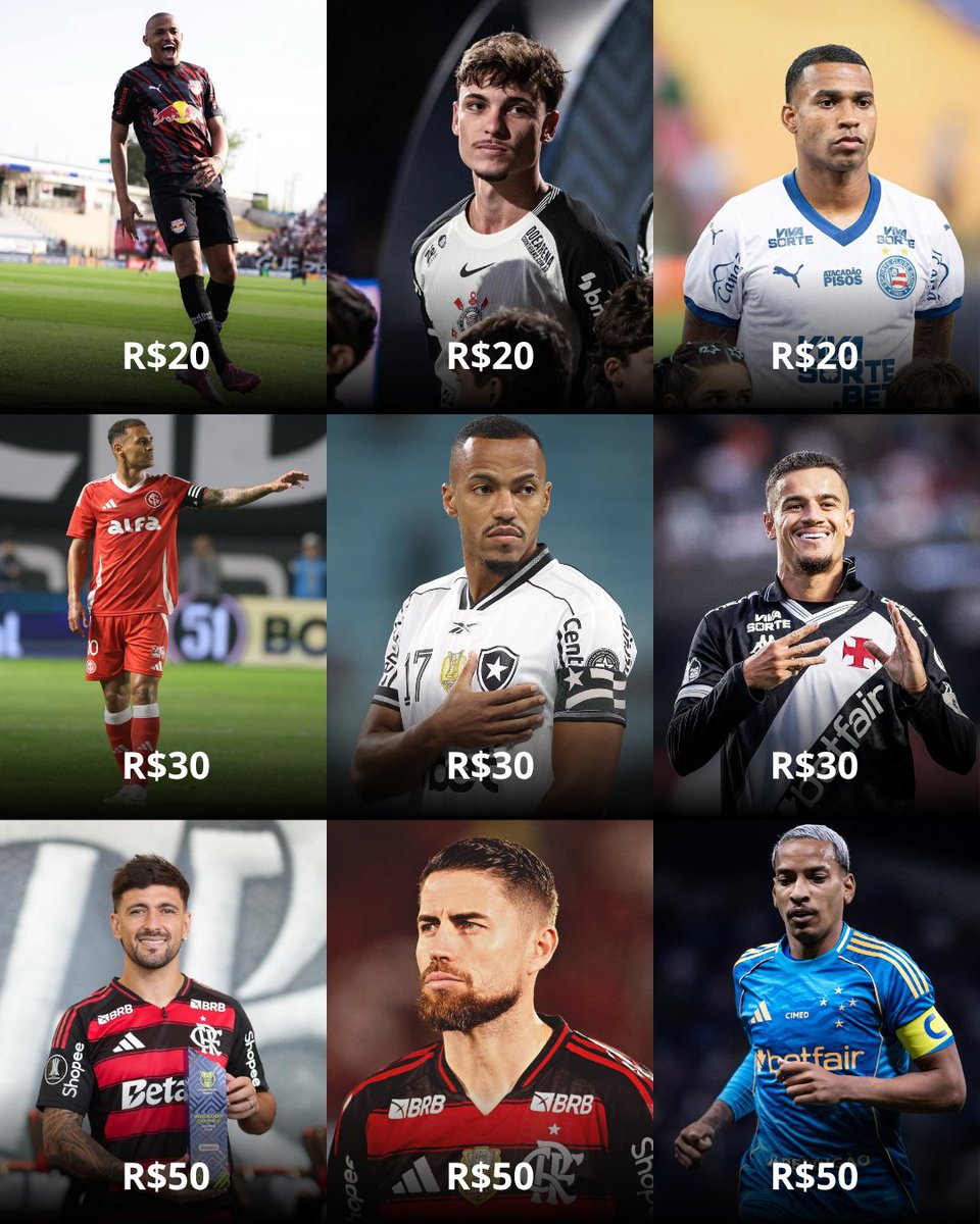 DataFutebol's tweet image. Você tem 100 reais.

Monte o seu meio campo.