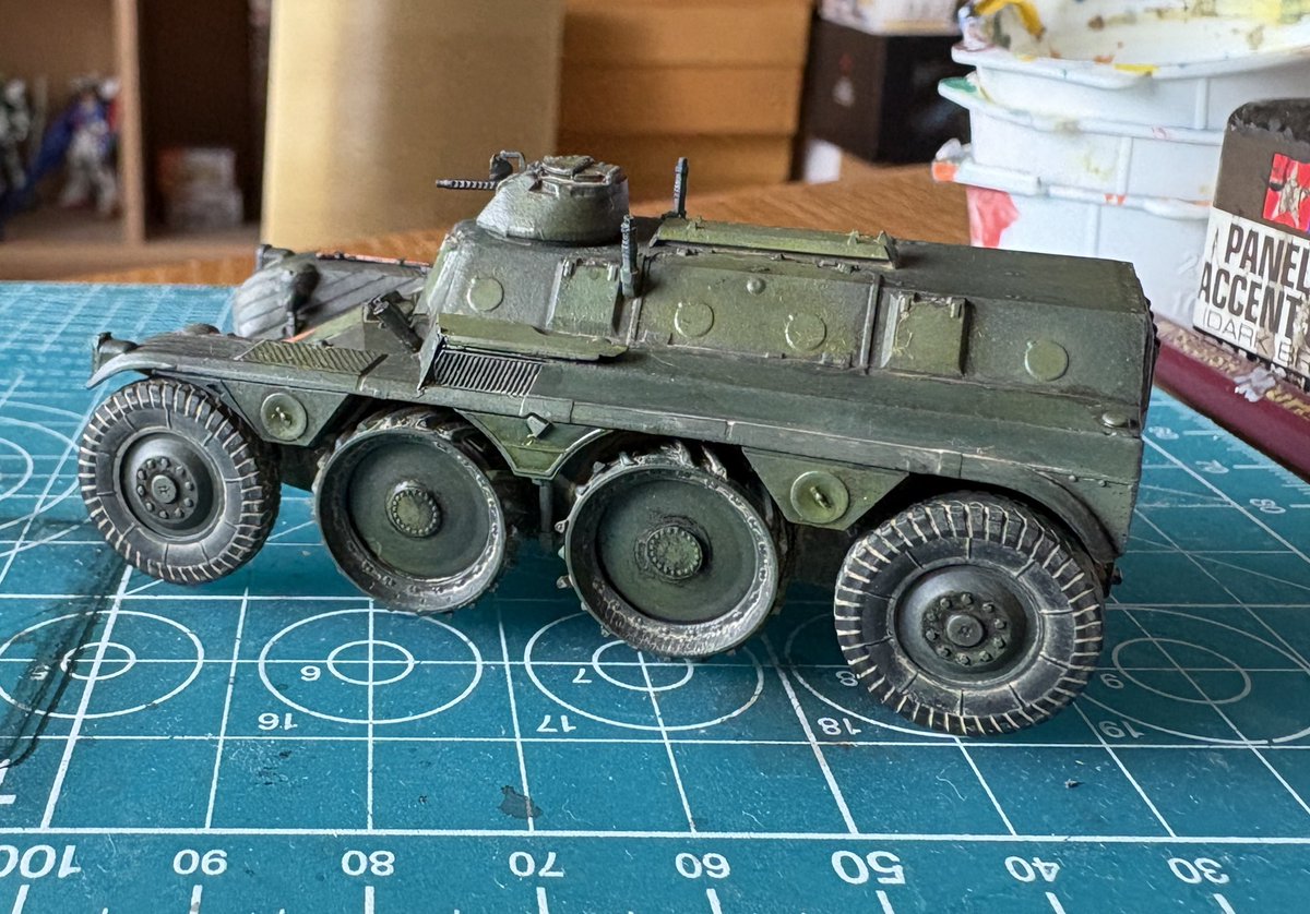 #ミニスケ　#ミニスケール　#ace  
#EBR-ETT  #1/72 #wip そろそろ終わらせたい
