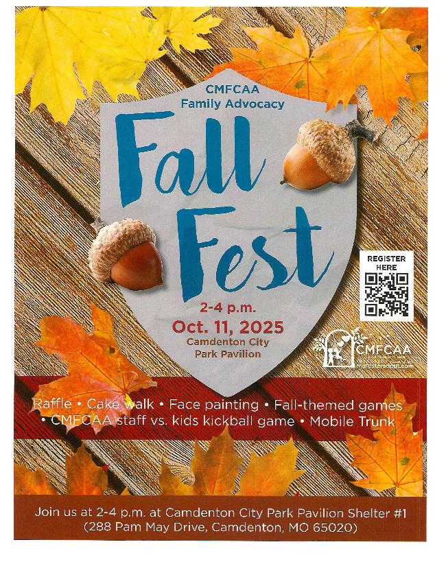 CACCLake's tweet photo. Join CMFCAA for the Fall Fest!

Bring the whole family for an afternoon packed with fall-themed fun — enjoy a raffle, cake walk, face painting, games, and even a CMFCAA staff vs. kids kickball game! ⚽🍁

#FallFest #CamdentonEvents #FamilyFun #CMFCAA #CommunityTogether https://t.co/0dSztlqKTQ