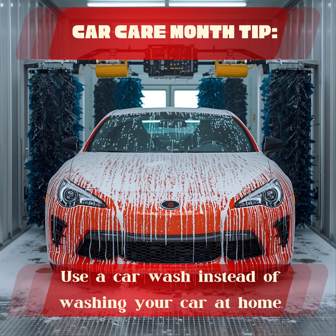 BrowardEnv's tweet image. Car washes are an #EnvironmentallyFriendly way to clean your car, as they use computerized #WaterSaving systems.

Setting the cruise control when #weather conditions are good and #traffic around you is steady can prevent excess speeding and save gas milage. #CarCareMonth