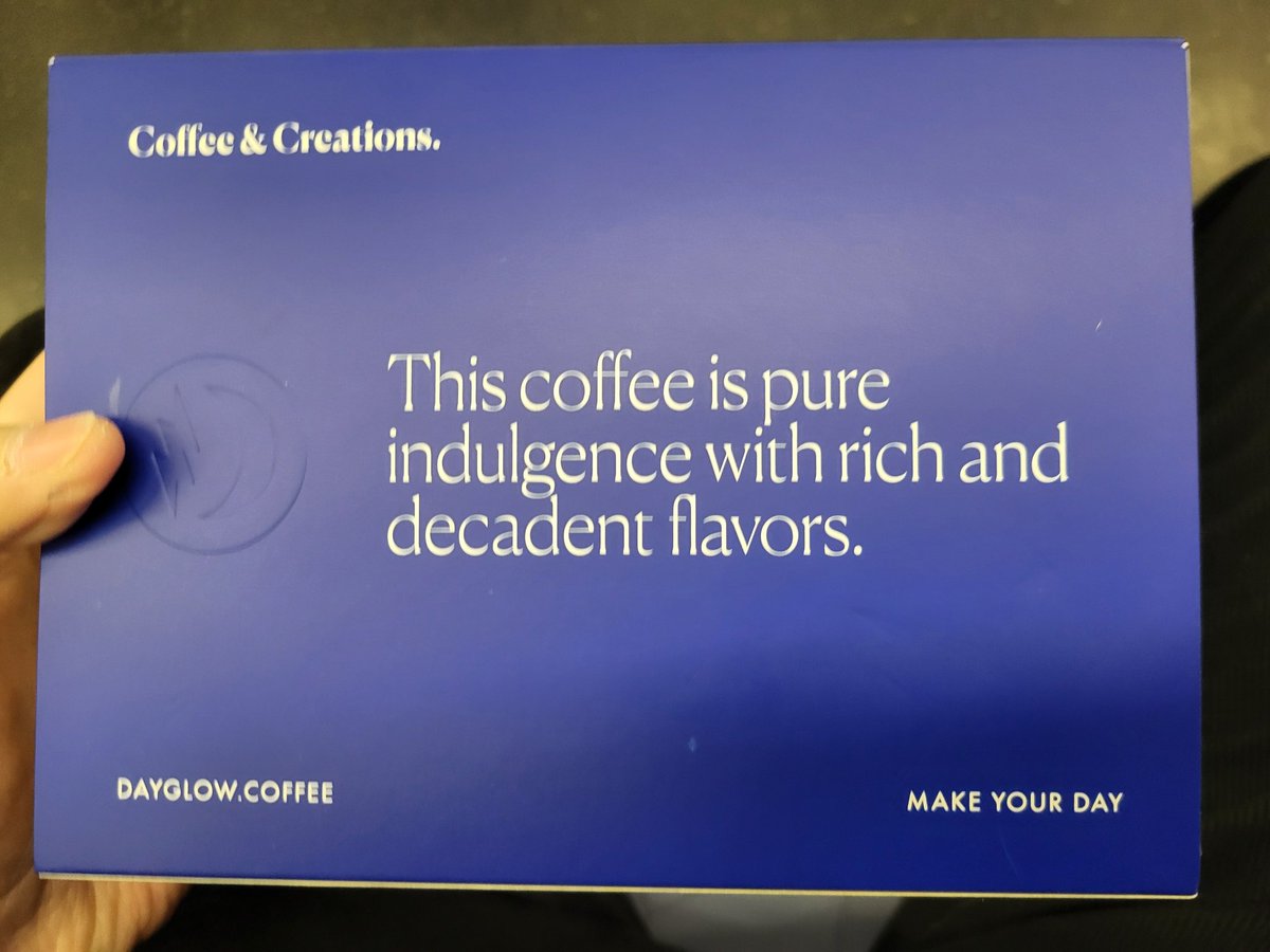 Had a quick intermission <a href="/dayglowcoffee/">Dayglow</a>