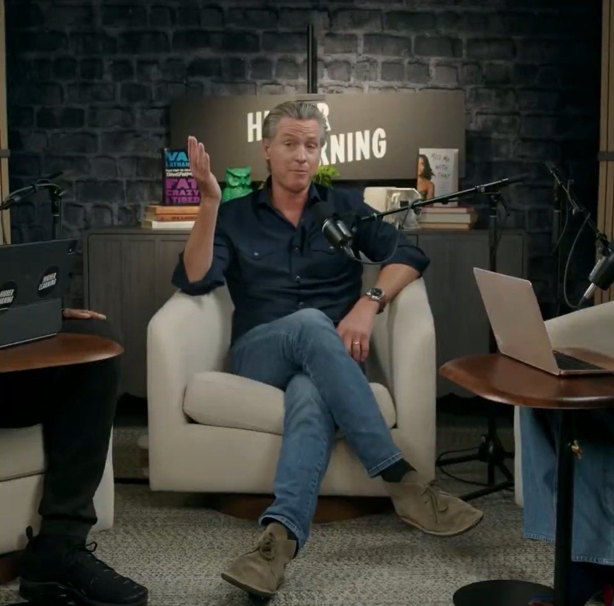 Men, what’s stopping you from sitting like this?