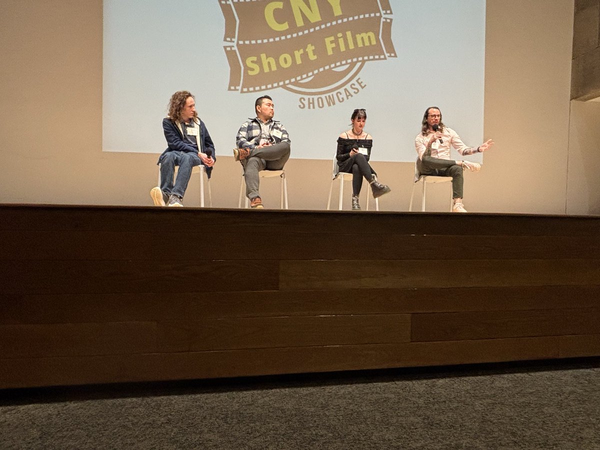 Event went great! It was great to see our short with an audience. (I’m all the way on the right)