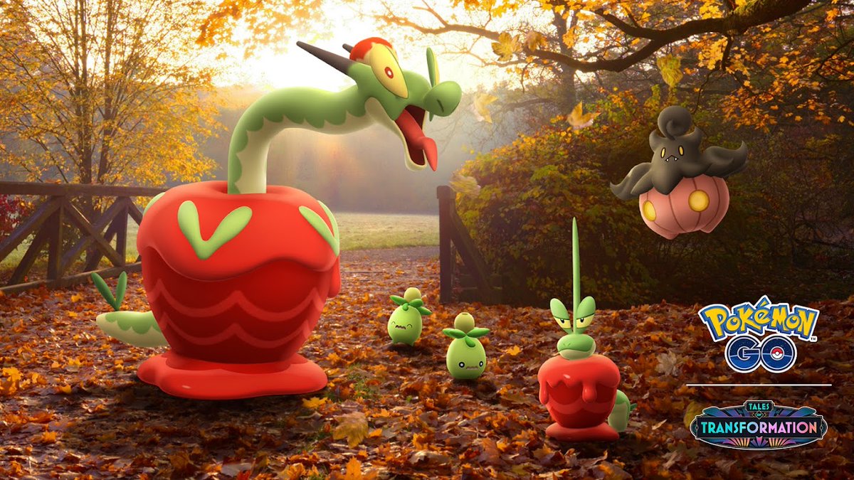 gamewith_pkgo's tweet image. ＼ 収穫祭イベントが開始 ／

📅日程：10/10(金)10:00~10/16(木)20:00

・新登場ポケモン
　カミッチュ
　カミツオロチ
・みついりりんごが初実装🍎
　⇒マップ上出現＆コレクションチャレンジ報酬
・有料チケット(700円)
など…

▼ イベント詳細はこちら
pokemongo.gamewith.jp/article/show/5…
#ポケモンGO