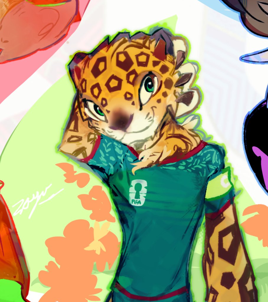 Tawaii_i's tweet photo. I finally finished it ^^ #Mascotverse #Zayu #Clutch #Maple #FIFAWorldCup2026 https://t.co/kIbCQ9knEO