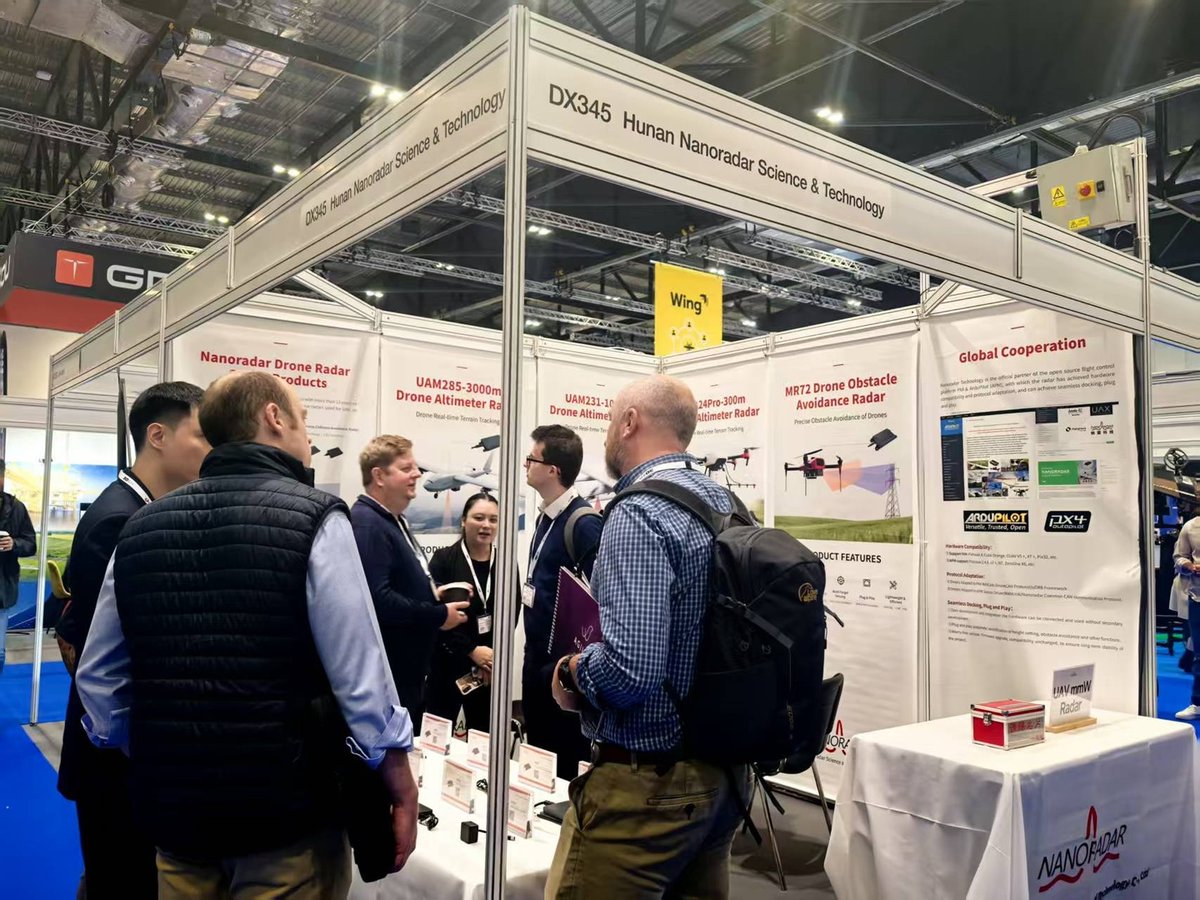 NanoRadarTech's tweet image. Exciting advancements in radar tech are powering drone precision and safety! Join us at DroneX 2025, Booth DX345, to explore our innovative solutions. 🌐🚁 #DroneX2025 #RadarTech #Innovation