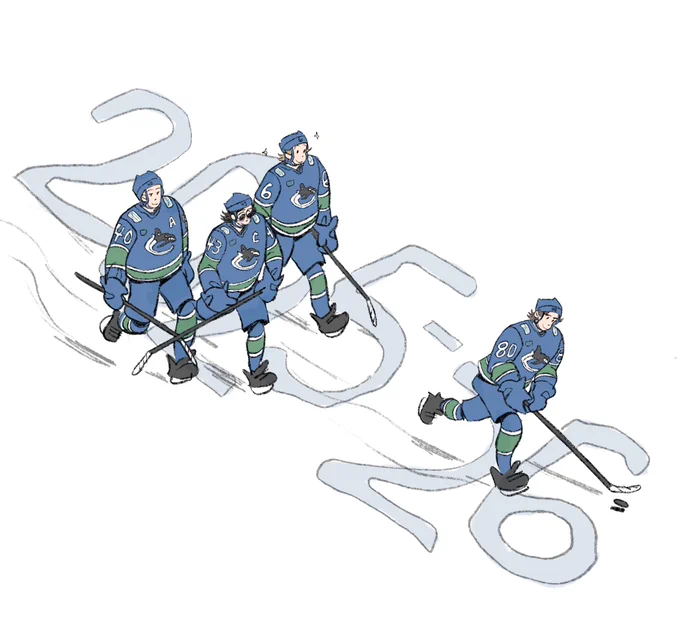 happy start of 2025-26 canucks season for all of those who celebrate