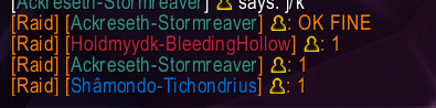 itisElz's tweet photo. @Warcraft @WatcherDev We need to be able to turn off little man. It is literally driving everyone in my raid mad. No reason to add this. https://t.co/ZGTyTqs52v