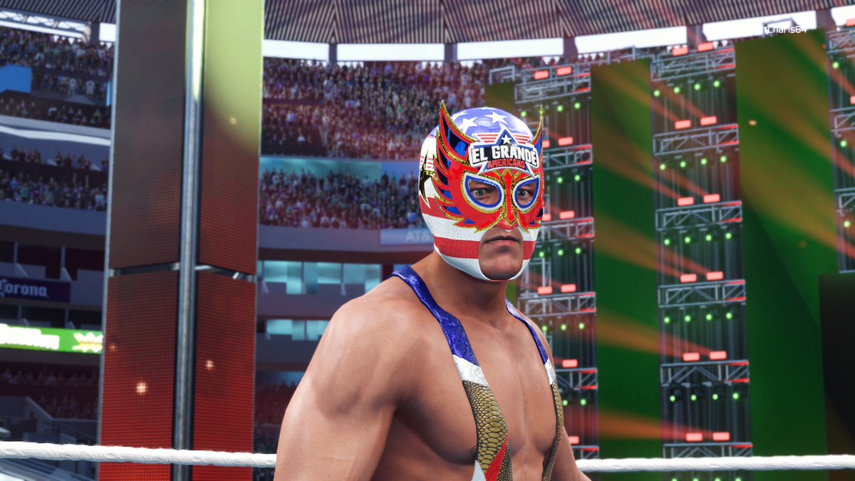 ChucketCharls64's tweet image. Just uploaded both of these for Early Access — awesome collab with @JoeMashups!

Also dropped a bunch of free stuff at PWM, including AAA &amp;amp; Lucha Underground 👀
#WWE2K25