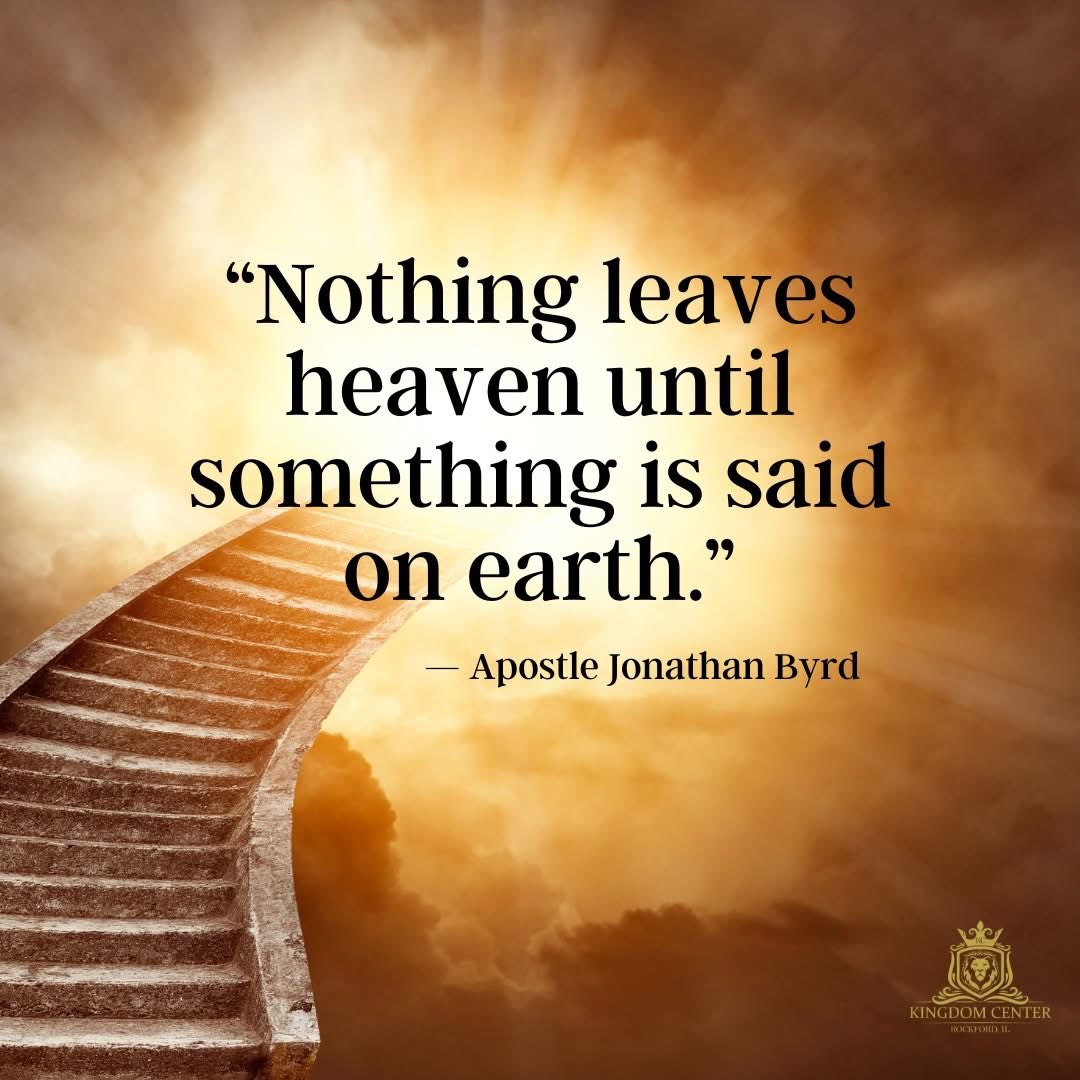KLA_Training's tweet photo. “Nothing leaves heaven until something is said on earth.” — Apostle Jonathan Byrd

This has been a foundational truth at Kingdom Center Rockford for years — but in this Pey–Vav year (5786), the meaning is being magnified.

#peyvav #5786 #prayer #kingdomofgod https://t.co/UfttxuzNvE