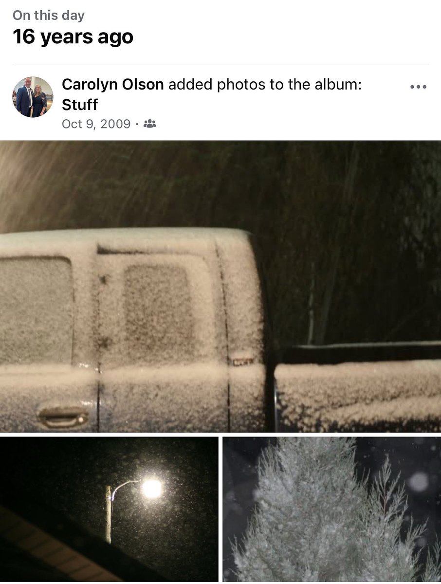 Day 17: Grateful for good weather the past couple weeks. Harvest has been humming along without the threat of snow, unlike this memory. Overall, can’t complain. 😄