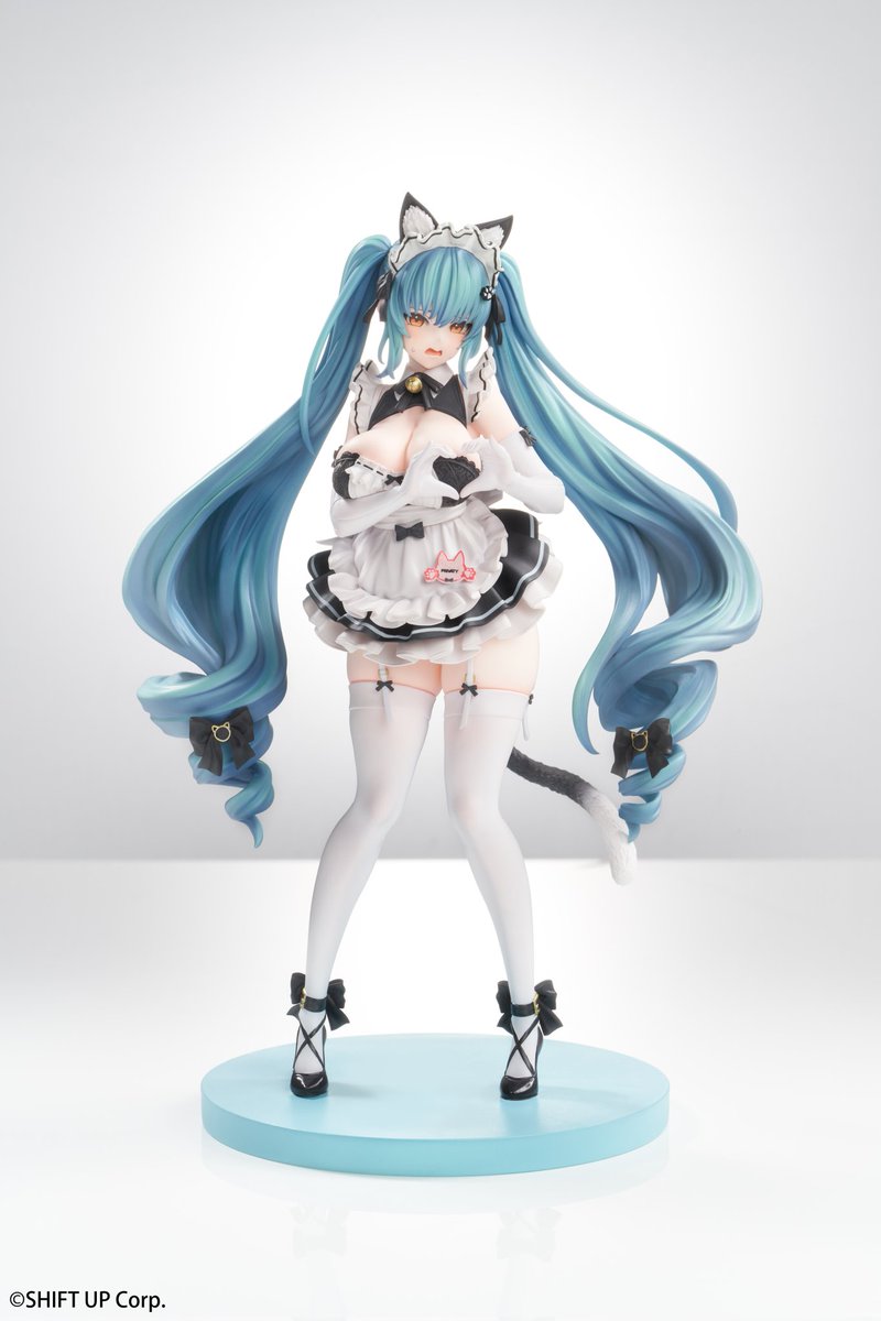 Hobbysakura's tweet photo. 【予約販売開始】
#NIKKE × Hobby Sakura
「勝利の女神:NIKKE」より
「プリバティ：アンカインド・メイド」の1/10完成品フィギュアの予約開始！

🟥ご予約はこちら🟥
あみあみ：https://t.co/AQCnAlr6nv

#プリバティ #Privaty https://t.co/je8QDvSwo4